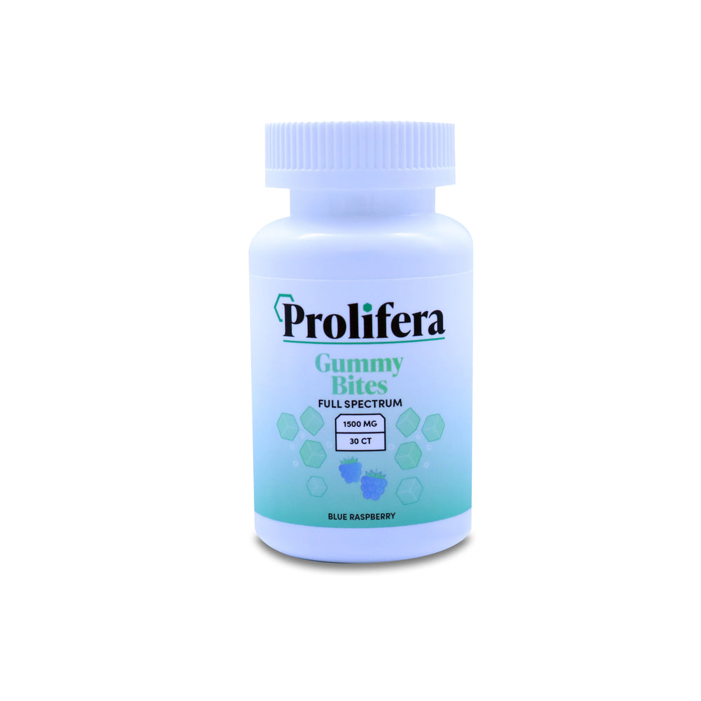Prolifera Full Spectrum CBD Gummies 30 Count 1500 MG Edible The Hemp Farmacy 30 Count 
High-potency CBD gummies
Full spectrum hemp extract
CBD edibles for wellness
CBD gummies by The Hemp Farmacy
