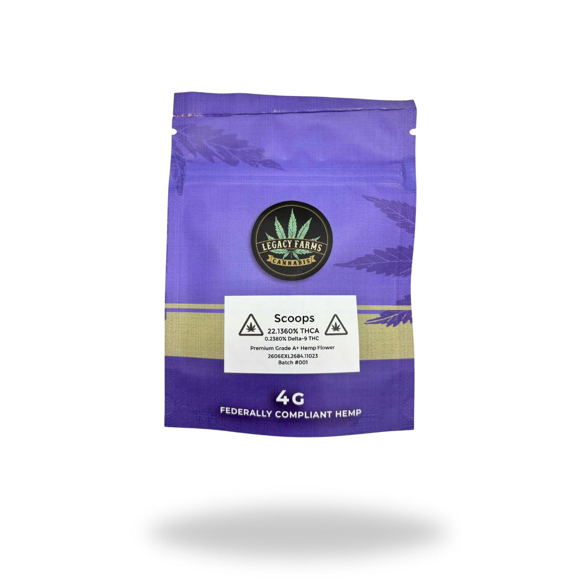 Scoops Legacy Farms Harvest Collection Flower Flower Legacy Farms 4 Grams 