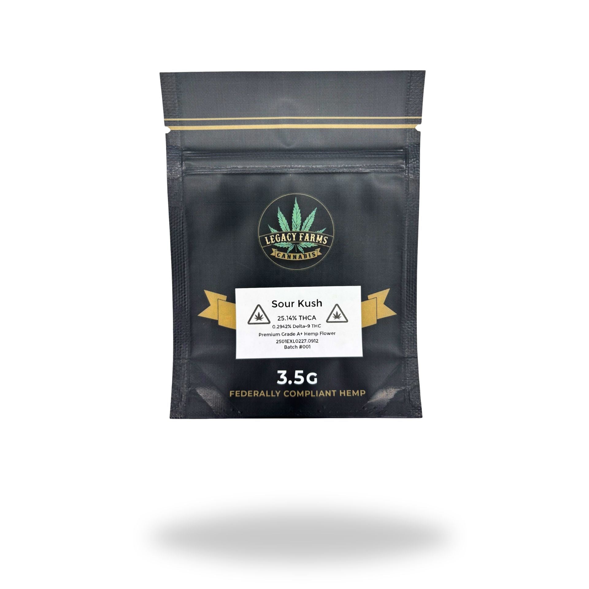 Sour Kush Legacy Farms Grade A THCa Flower Flower Legacy Farms Eighth 