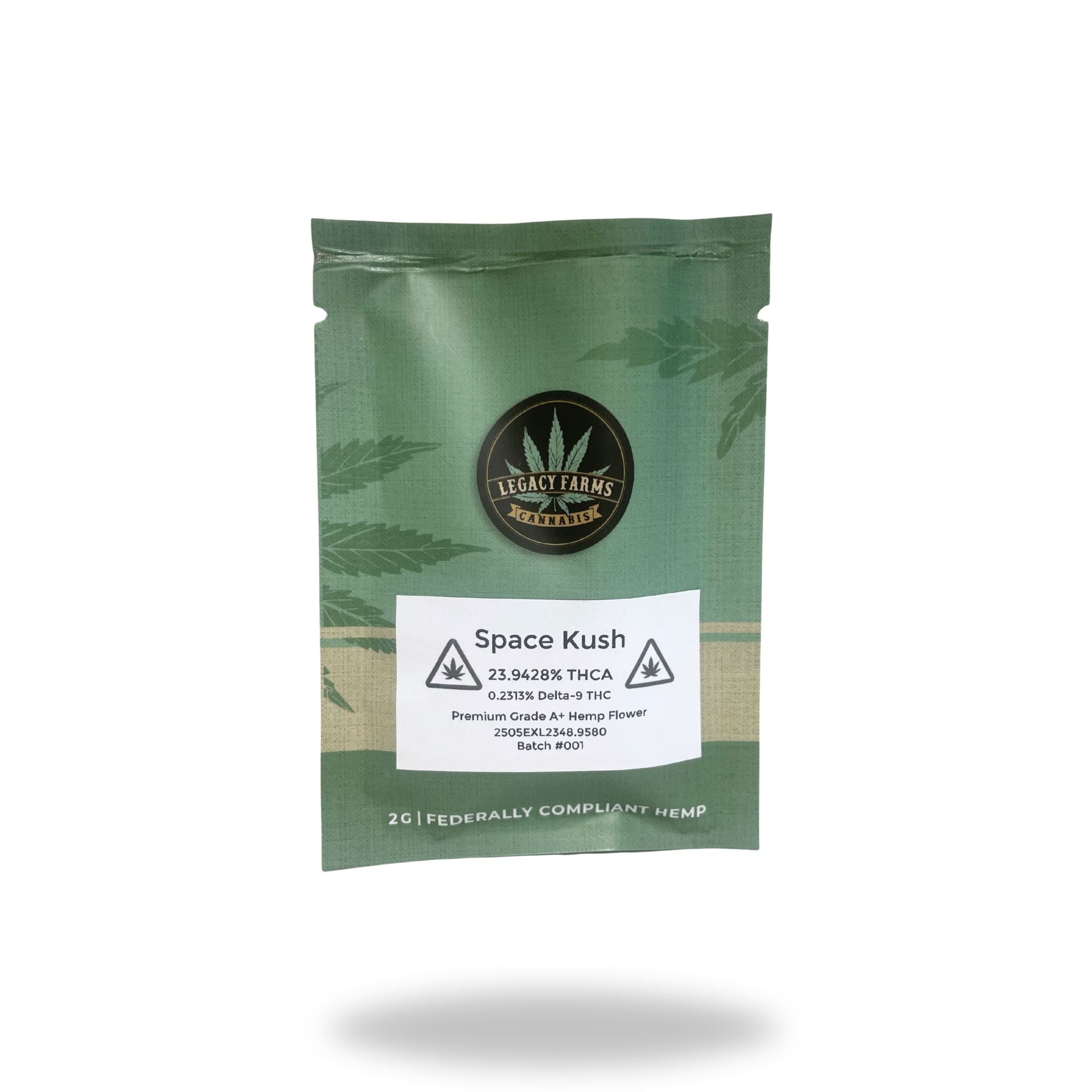 Space Kush Legacy Farms Harvest Collection Flower The Hemp Farmacy 2 Grams 