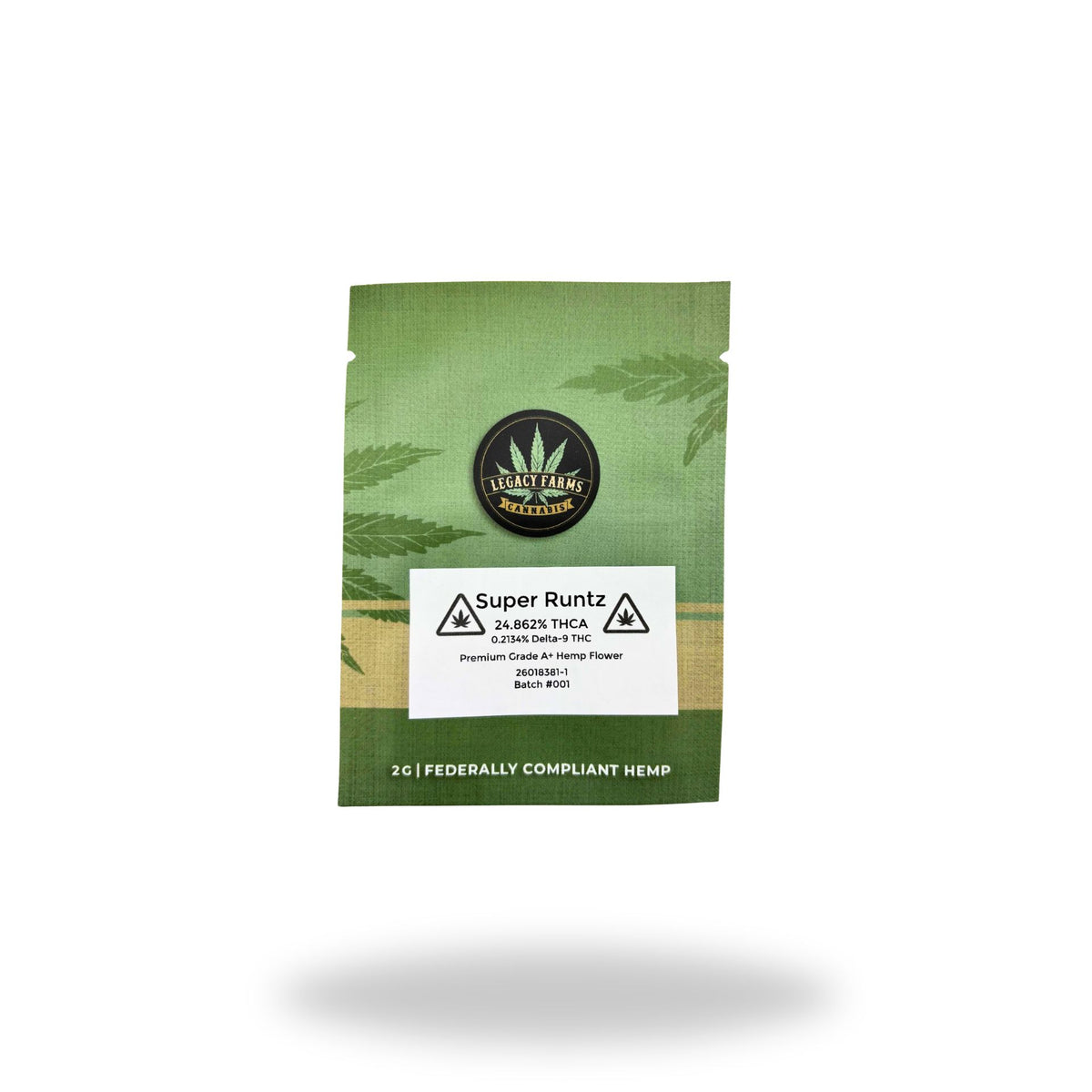 Super Runtz Legacy Farms Harvest Collection Flower Flower Legacy Farms 2 Grams 