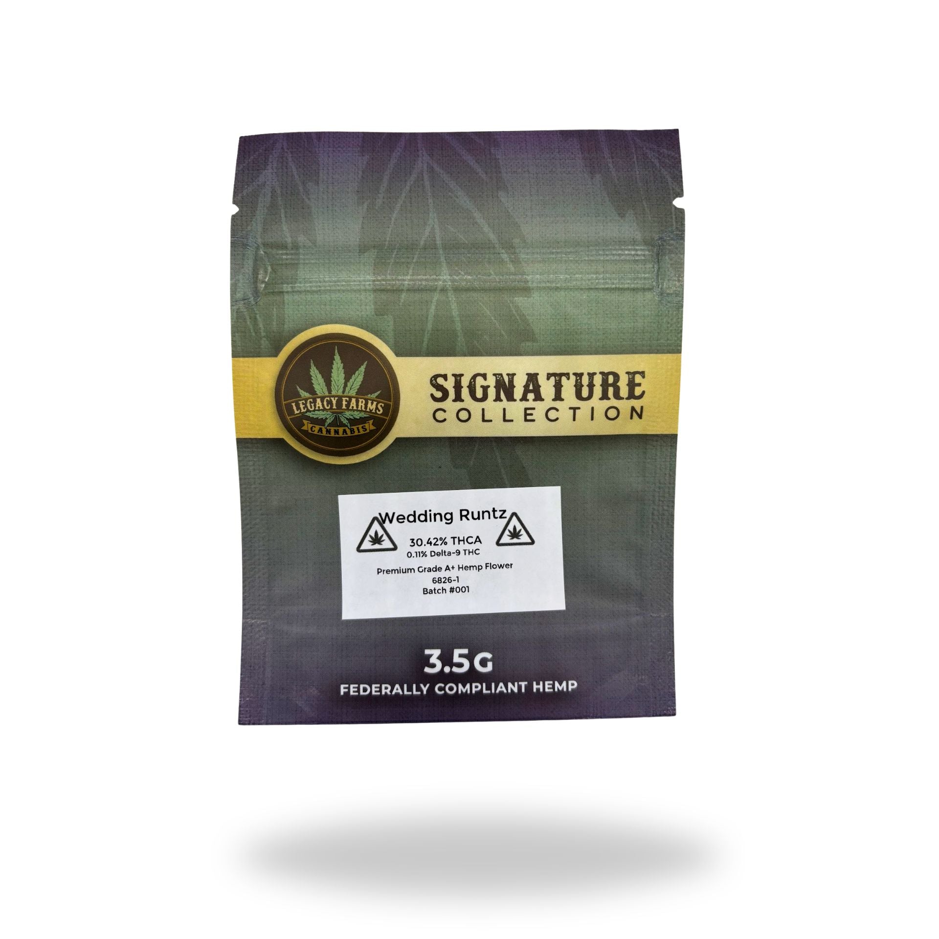 Wedding Runtz Legacy Farms Grade A THCa Flower The Hemp Farmacy 