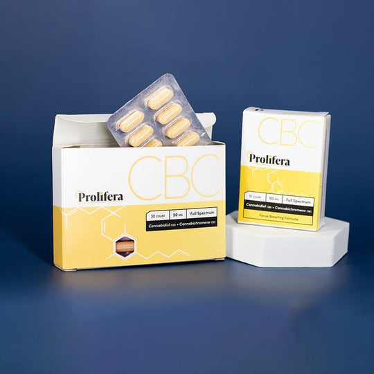 Prolifera | 10 Count | Instant Release Tablets | CBD, CBG, CBC, CBN Tablets Prolifera CBC 