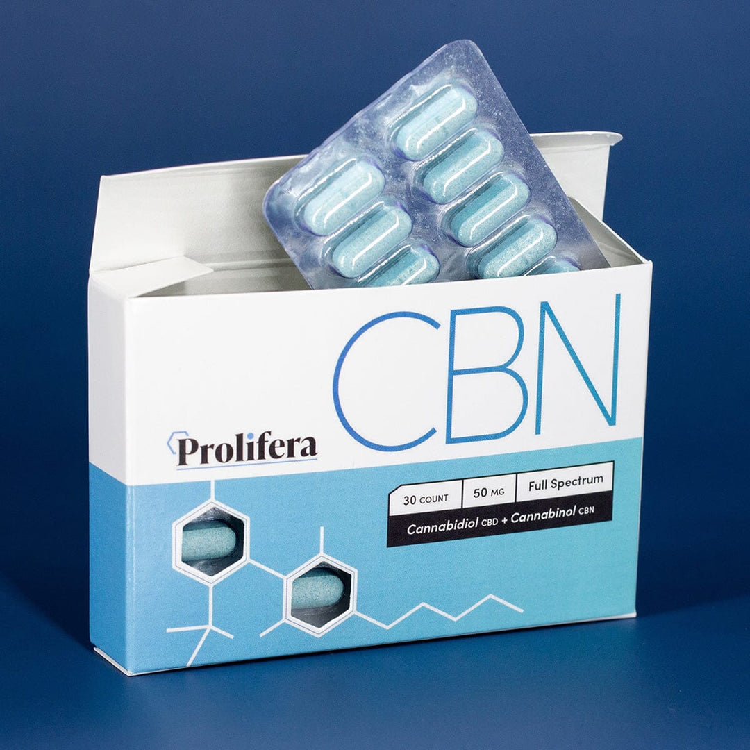 Prolifera | 30 Count | Instant Release Tablets | CBD, CBG, CBC, CBN Tablets Prolifera 