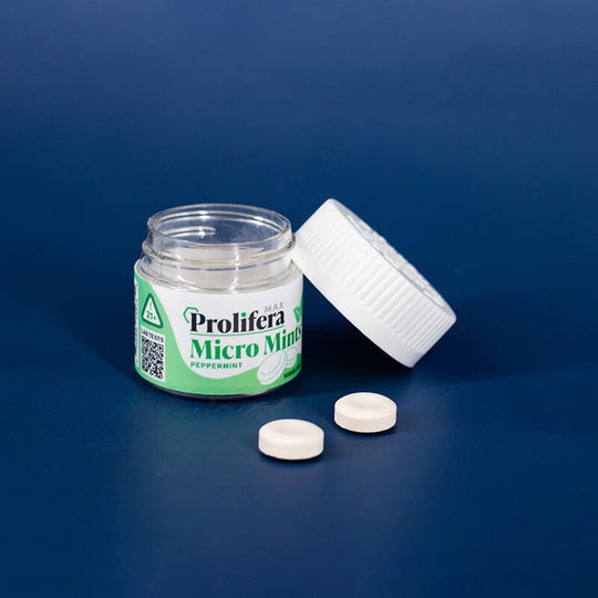 Prolifera | MAX | Micro Mints | THC + CBD, CBN Edible Prolifera Peppermint 